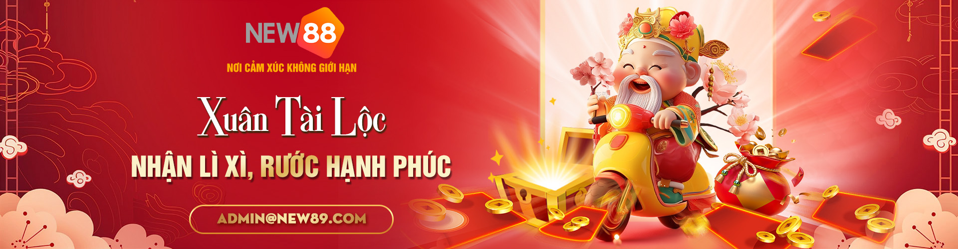 Xuân tài lộc nhận lì xì rước hạnh phúc cùng